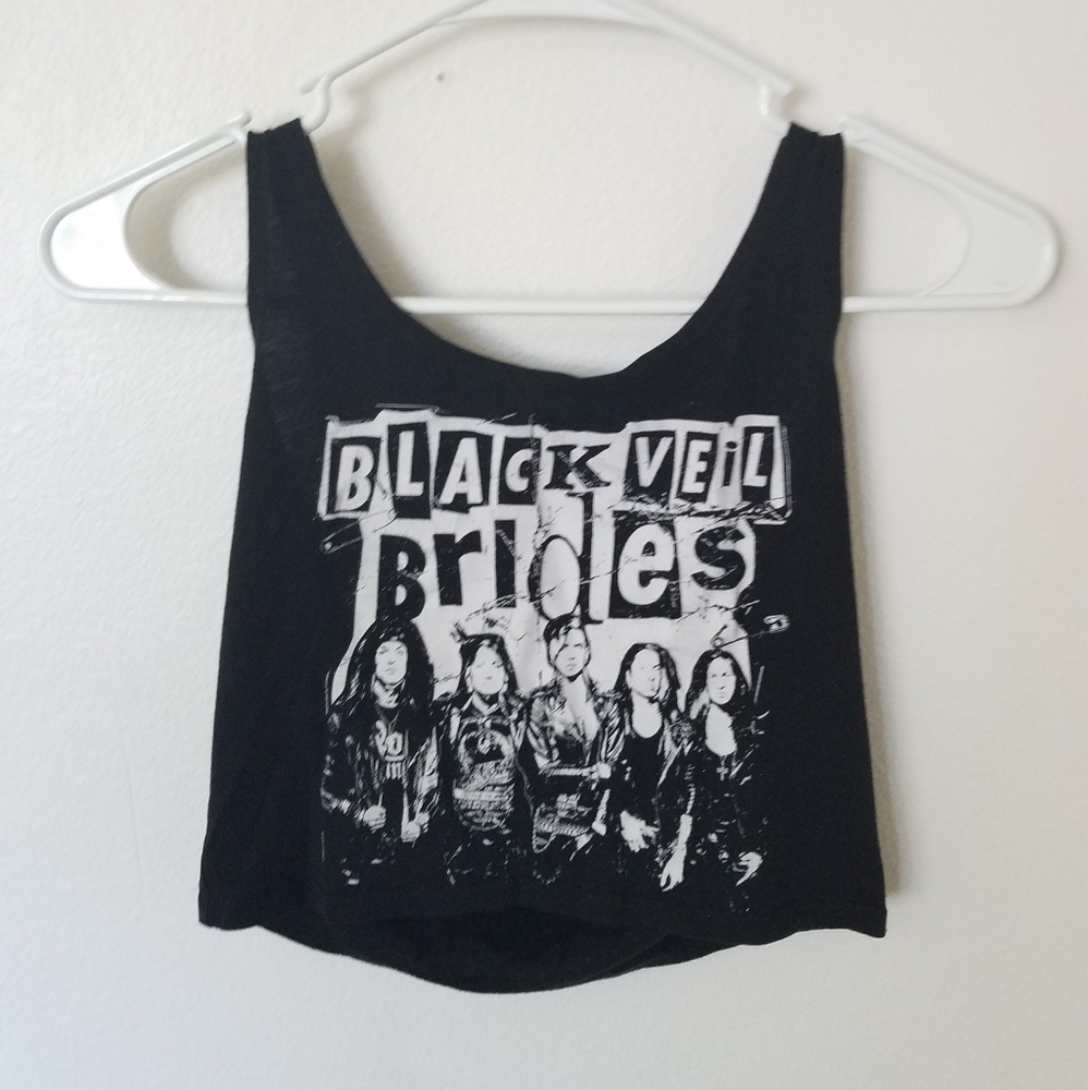 Black Veil Brides crop top